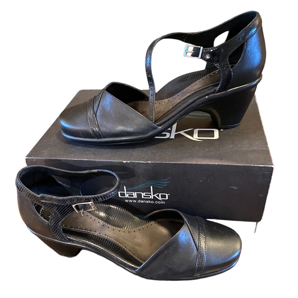 Dansko Roxy Black Calf size 39